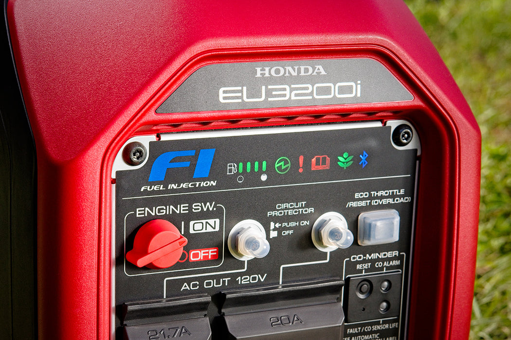 Honda EU3200i 3200W Portable Gas Powered Inverter Generator w/CO-Minder 50 State